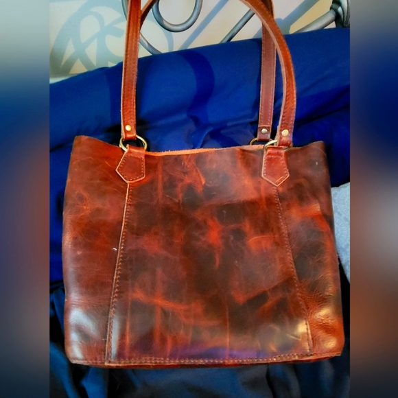 Portland Leather Handbags - Portland leather goods lava market tote
